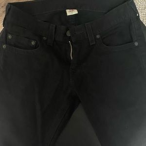 True Religion Black Jeans. Size 32